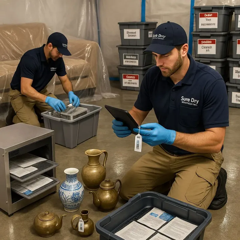 Content Protection and Restoration process in Woodbury, CT